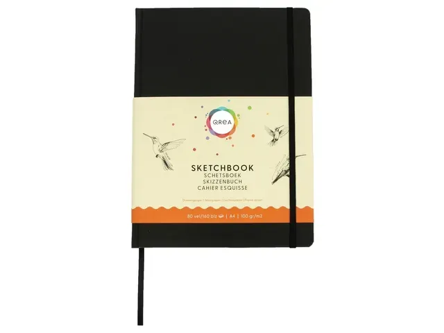 Schetsboek Qrea A4 80 vel 100gr Schetsboek Qrea A4 80 vel 100gr
