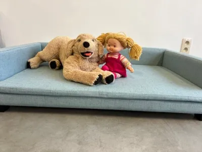 Honden/katten/poppenzetel XL