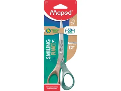 Linkse Schaar Maped Smiling Planet 16cm