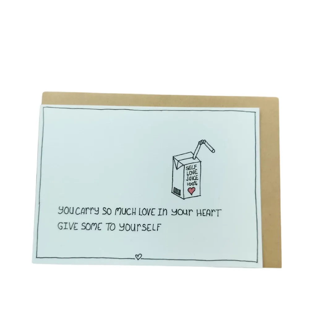 You carry so much love, kaartje Emma Nieke