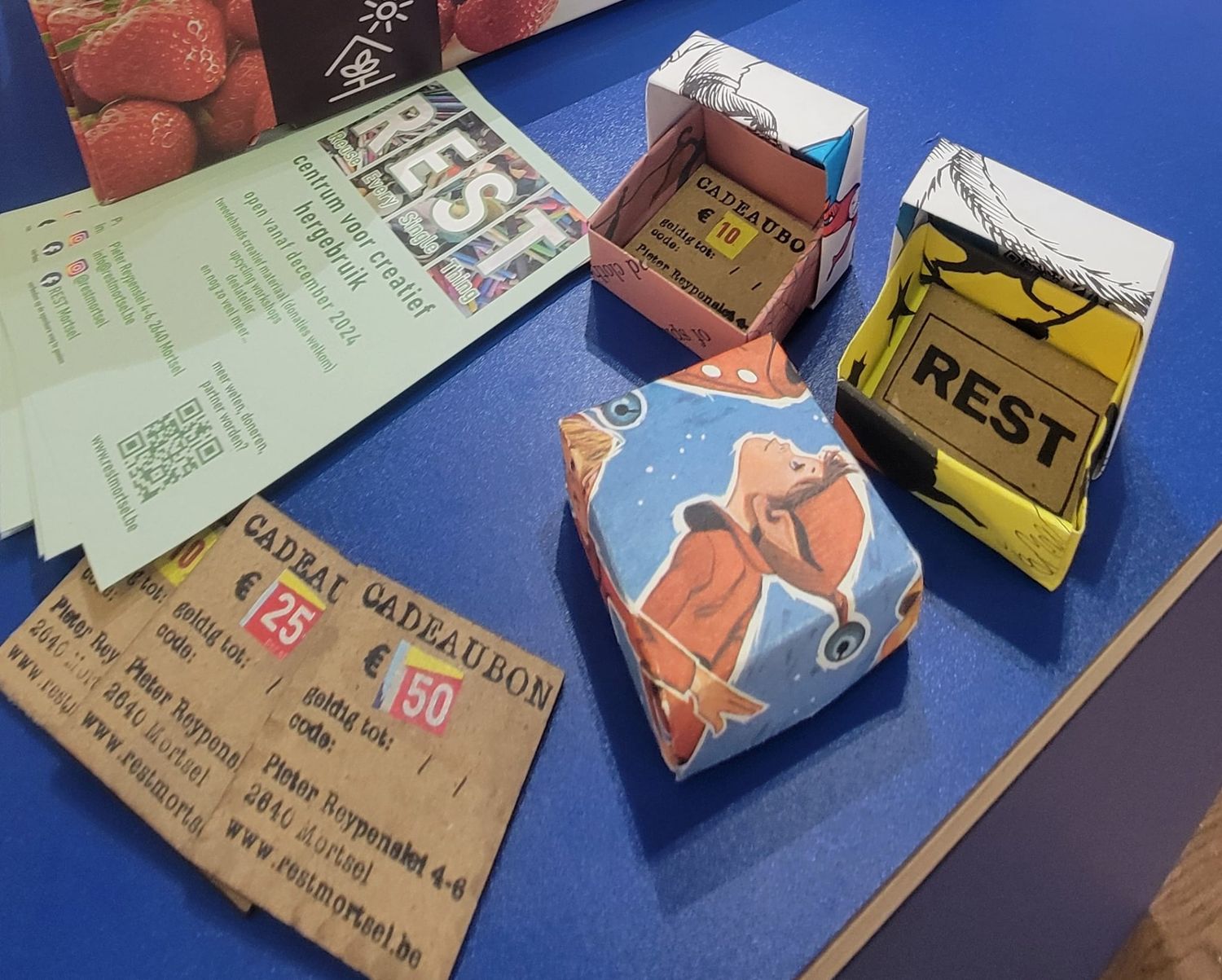 Workshop ka-doosjes plooien voor kinderen en volwassenen 17/12/2025 Workshop ka-doosjes plooien voor kinderen en volwassenen 17/12/2025