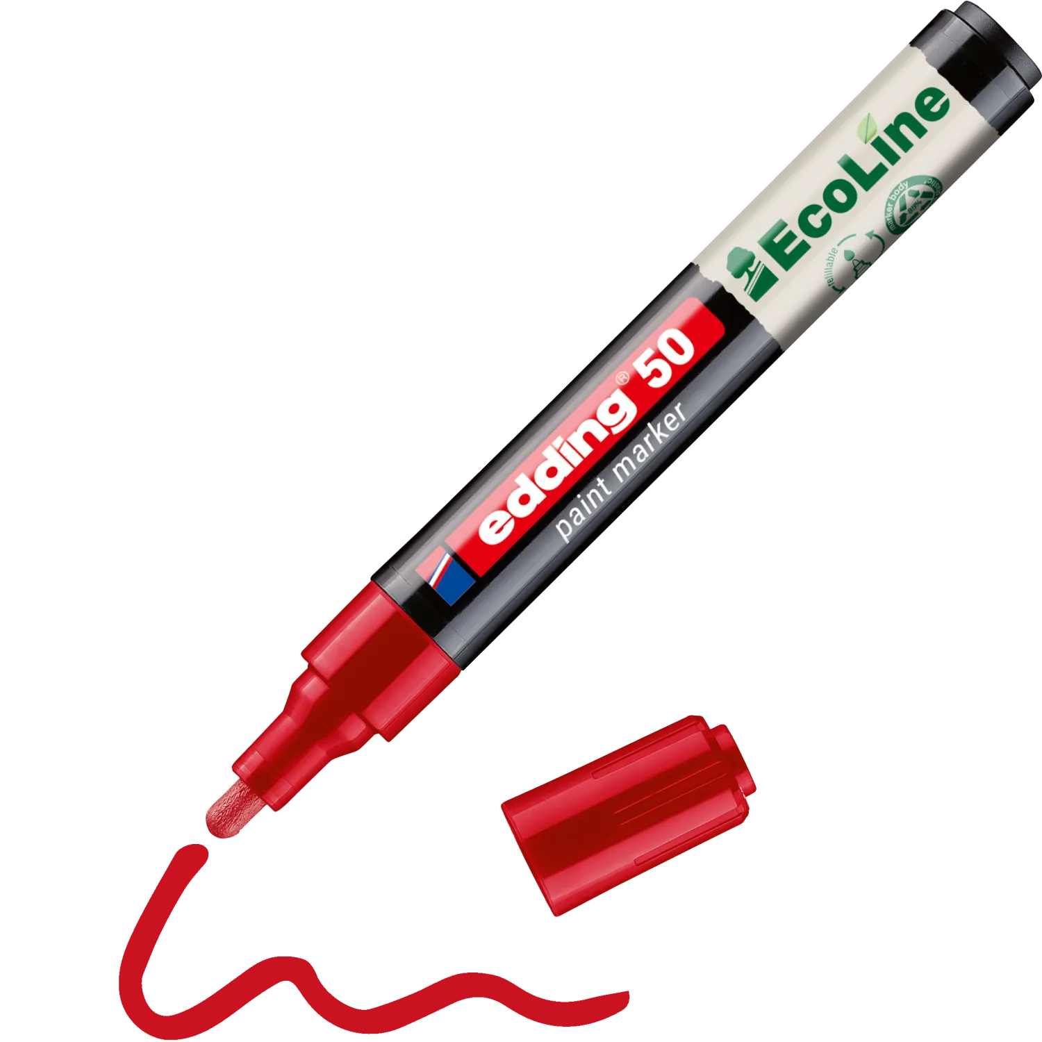 Paintmarker | Edding | 50 Ecoline 2-3 mm op waterbasis Paintmarker | Edding | 50 Ecoline 2-3 mm op waterbasis