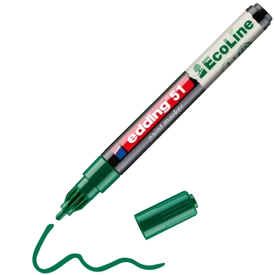 Paintmarker | Edding | 51 Ecoline 1-2mm op waterbasis Paintmarker | Edding | 51 Ecoline 1-2mm op waterbasis