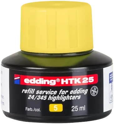 Navulinkt highlighters | Edding | HTK 25 Navulinkt highlighters | Edding | HTK 25
