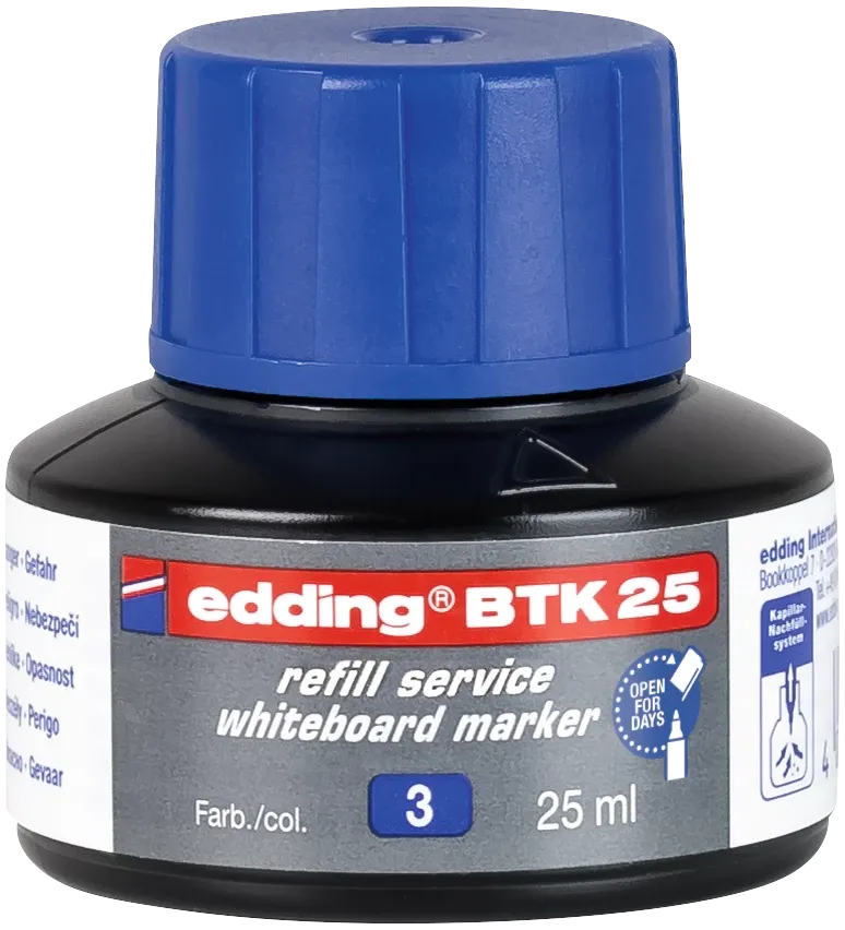Navulinkt whiteboardmarkers | Edding | BTK 25