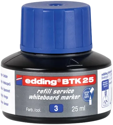 Navulinkt whiteboardmarkers | Edding | BTK 25 Navulinkt whiteboardmarkers | Edding | BTK 25