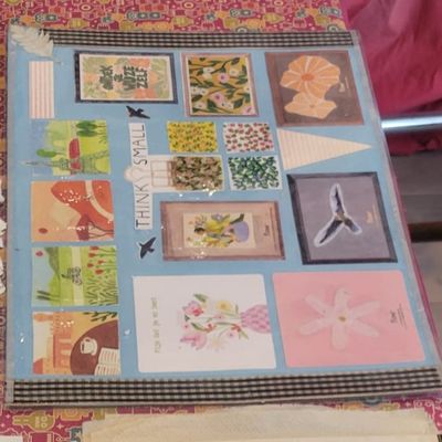 Verjaardagsfeest voor 9- tot 99-jarigen: Collage placemat maken Verjaardagsfeest voor 9- tot 99-jarigen: Collage placemat maken