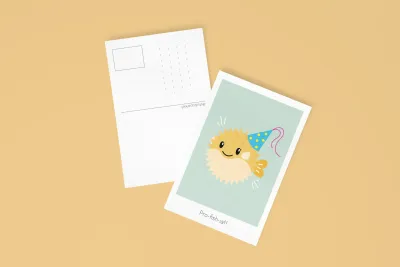 Postkaart - Pro-fish-iat | Studio Parkiet