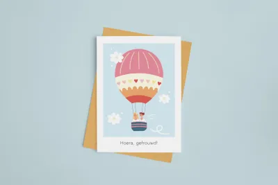 Wenskaart - Huwelijk vrouw/vrouw | Studio Parkiet