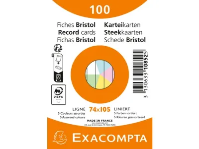 Flashcards Exacompta