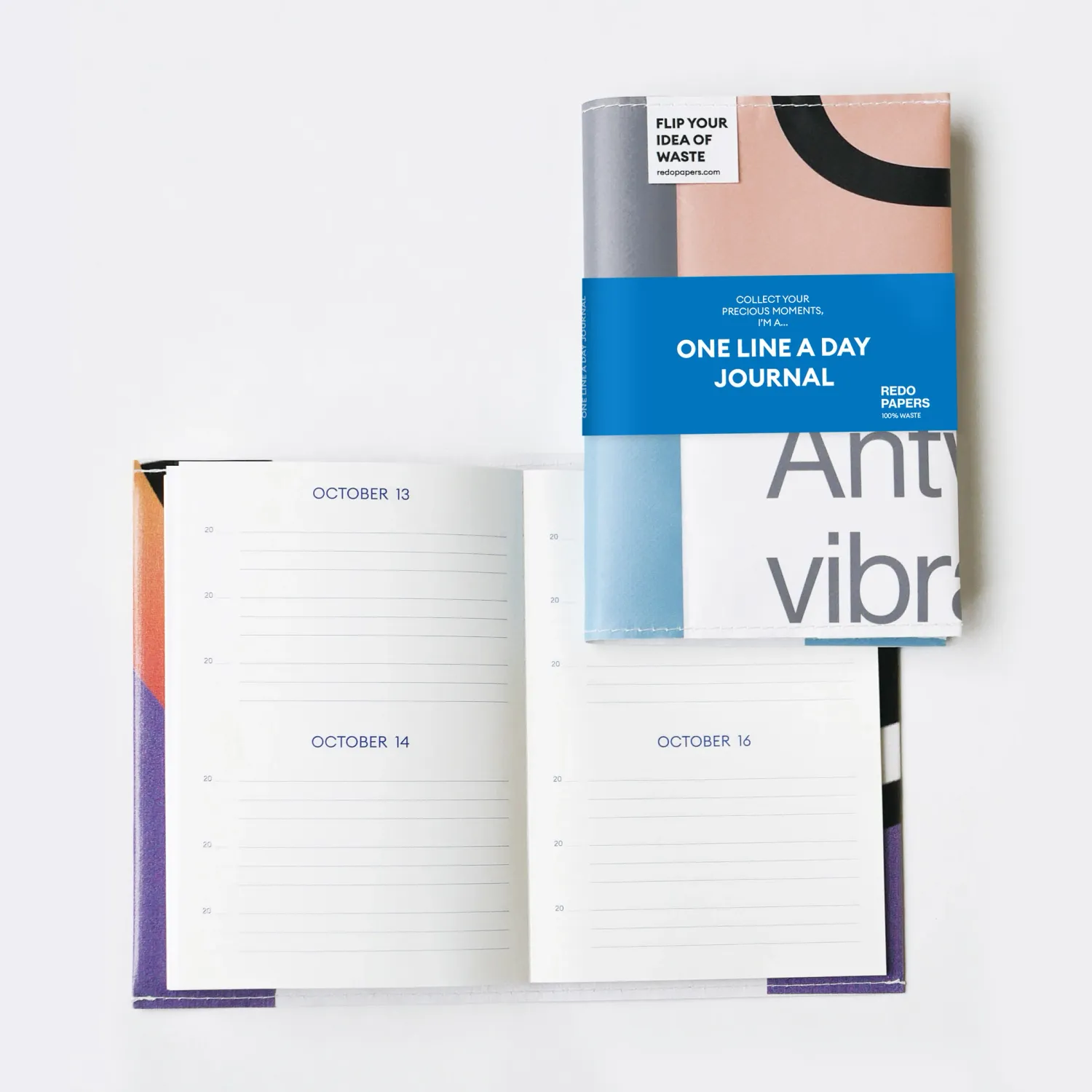 REDOPAPERS one line a day journal