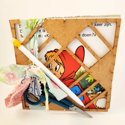 Knutselpakket vanaf 8 jaar | Origami doosjes plooien | Roodkapje Knutselpakket vanaf 8 jaar | Origami doosjes plooien | Roodkapje