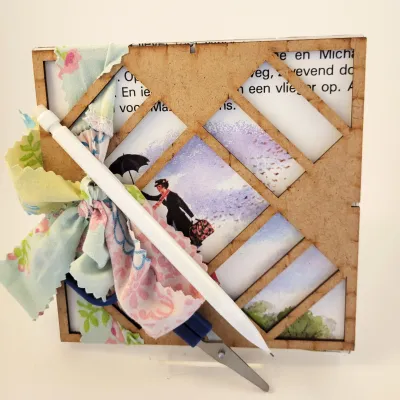 Knutselpakket vanaf 8 jaar | Origami doosjes plooien | Mary Poppins Knutselpakket vanaf 8 jaar | Origami doosjes plooien | Mary Poppins