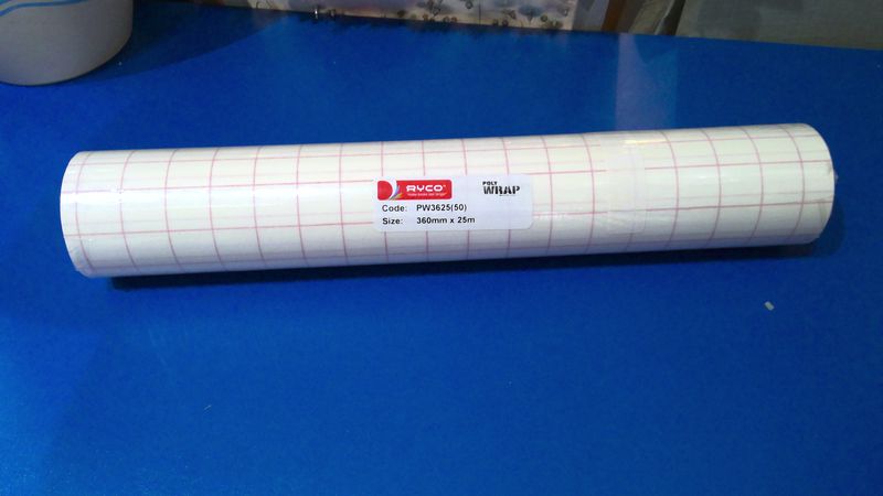 Kleeffolie voor boeken transparant 360mm x 25m