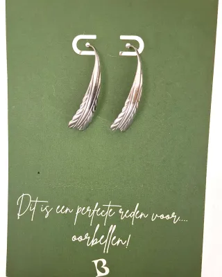 Oorbellen | KIBIBI | bestek | upcycled & fairtrade Oorbellen | KIBIBI | bestek | upcycled & fairtrade