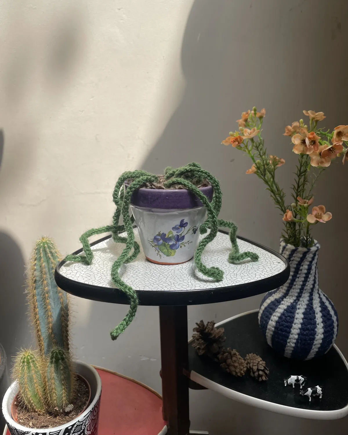 Ello gehaakte slingerplant klein Ello gehaakte slingerplant klein