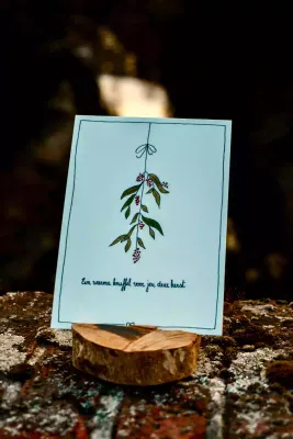 Een warme knuffel, kerstkaartje Emma Nieke Een warme knuffel, kerstkaartje Emma Nieke