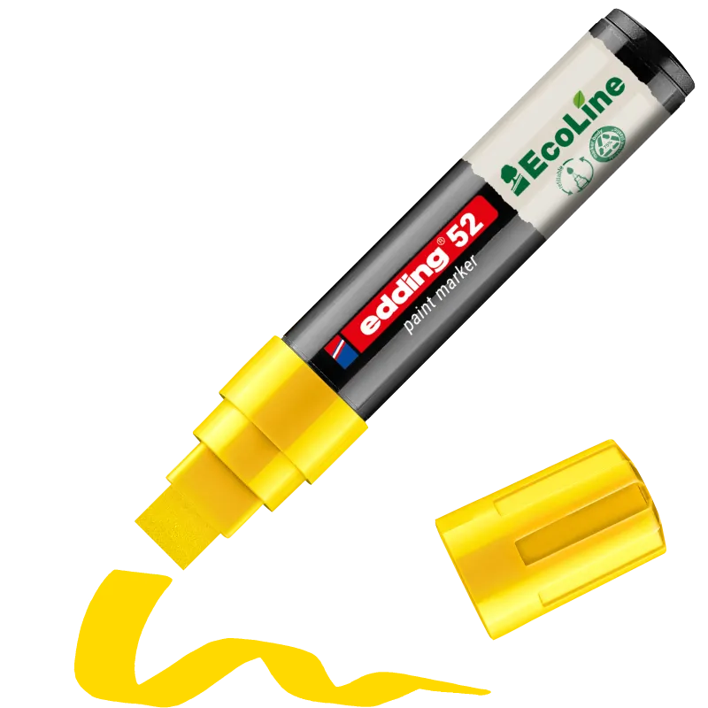 Paintmarker | Edding | 52 Ecoline 4-15 mm op waterbasis Paintmarker | Edding | 52 Ecoline 4-15 mm op waterbasis