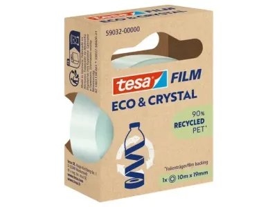 Tesa plakband eco&crystal 59032 | Tesafilm® ecoLogo® | 19mmx10m
