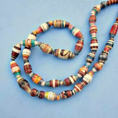 Workshop voor jongeren 10+  'papieren kralen' 11/02/2026