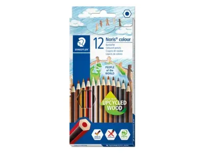 Kleurpotloden Staedtler Noris kleuren People of the World set 12 potloden