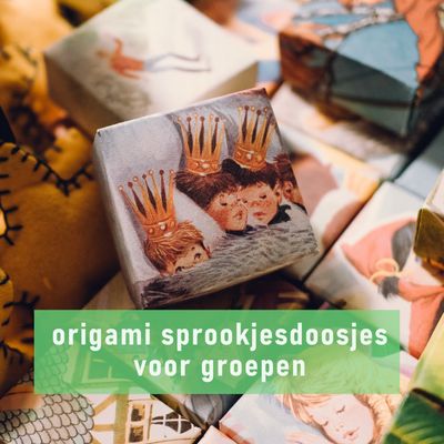 Workshop sprookjesdoosjes plooien voor groepen