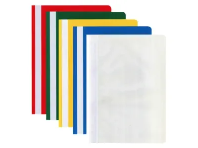 Snelhechtermappen Kangaro 5 stuks primaire kleuren