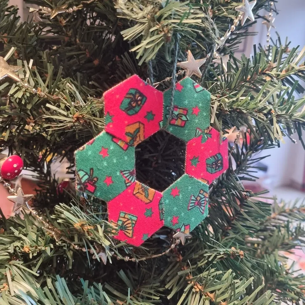Workshop patchwork: kerstornament english paper piecing vr 11/12/2026
