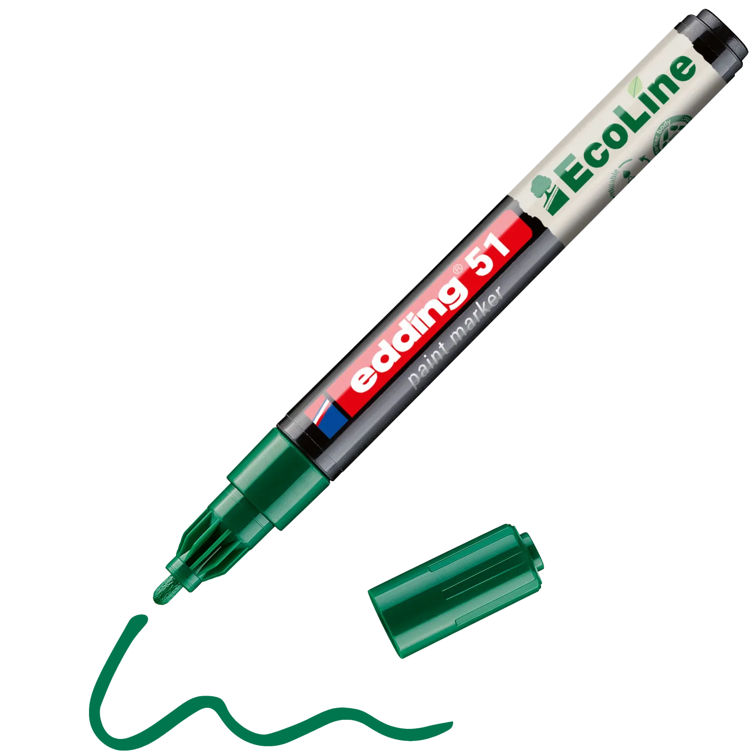 Paintmarker | Edding | 51 Ecoline 1-2mm op waterbasis