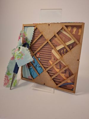 Knutselpakket vanaf 8 jaar | Origami doosjes plooien Assepoester