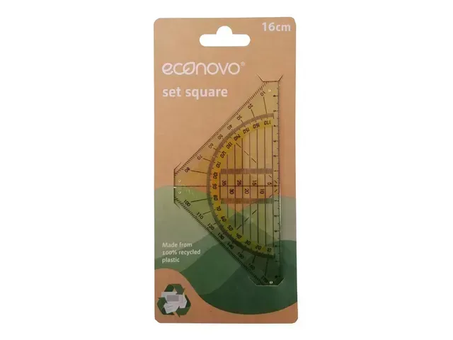 Geodriehoek | Econovo | 16cm