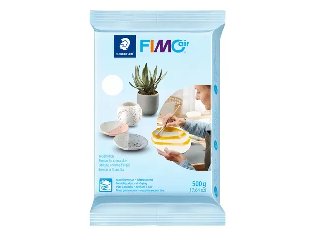 Fimo Boetseerklei Staedtler Fimo Air 500gram wit Fimo Boetseerklei Staedtler Fimo Air 500gram wit