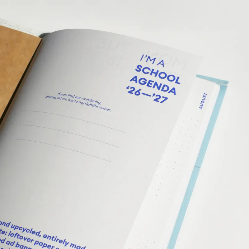REDOPAPERS schoolagenda 2026-2027