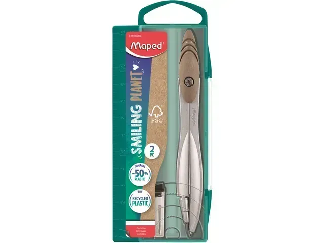 Passer | Maped Smiling Planet | 2-delig Passer | Maped Smiling Planet | 2-delig