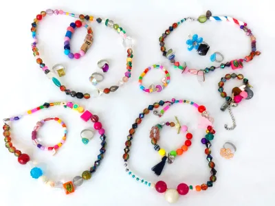 Verjaardagsfeest voor 6- tot 8-jarigen: Sieraden knutselen