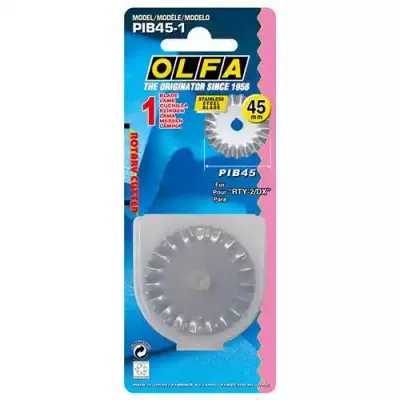 Reservemes kartel motief voor cutter OLFA RTY-2/G 1x 45mm