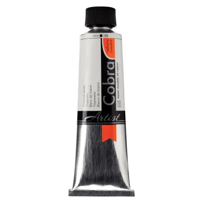 Cobra Artist | Watervermengbare Olieverf | Tube 150 ml Titaanwit