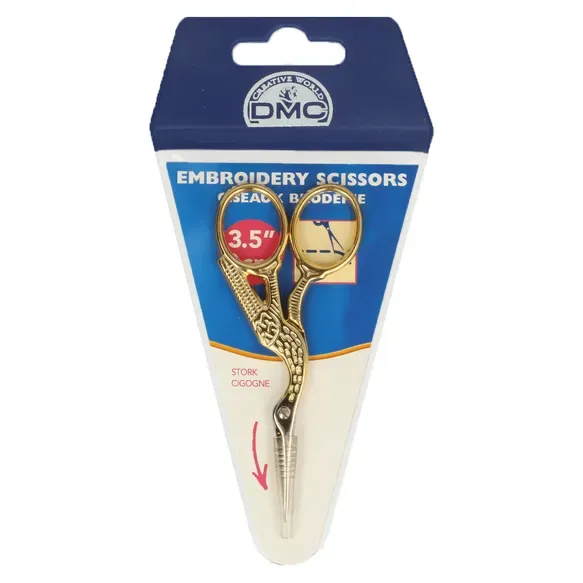 DMC Borduurschaar ooievaar 9cm DMC Borduurschaar ooievaar 9cm