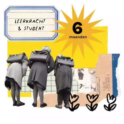lidmaatschap leerkracht/student 6 maanden