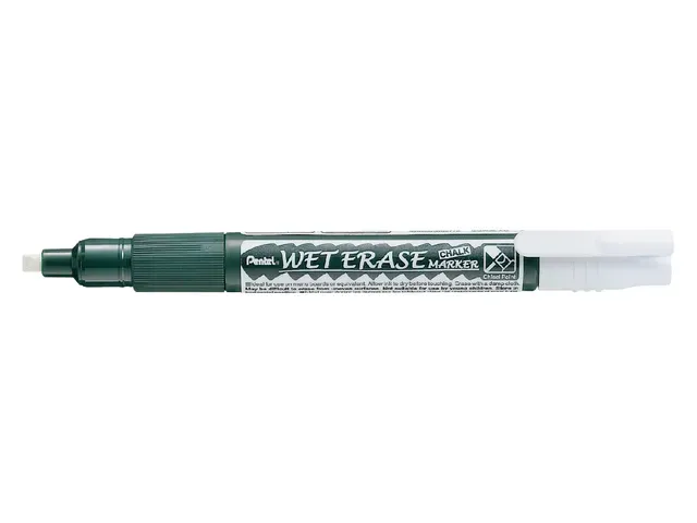 Pentel SMW26 krijtmarker wit 1.5-4mm Pentel SMW26 krijtmarker wit 1.5-4mm