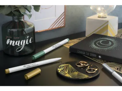FABER CASTELL | Creative marker Metallic Moments | set à 6 stuks