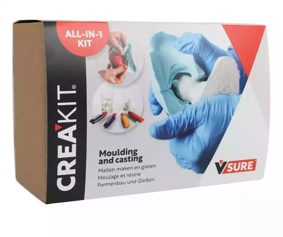 Knutselpakket | CREAKIT | Mallen maken en gieten Knutselpakket | CREAKIT | Mallen maken en gieten
