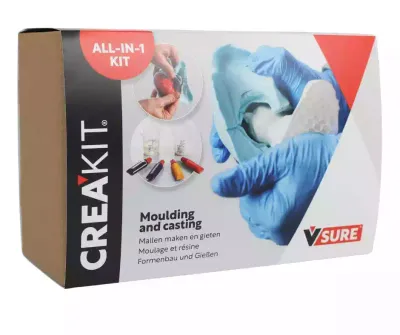 Knutselpakket | CREAKIT | Mallen maken en gieten Knutselpakket | CREAKIT | Mallen maken en gieten