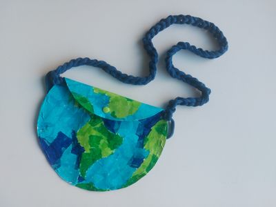 Workshop handtas uit reclamebanner voor EARTHDAY voor kinderen en volwassenen 22/04/2026