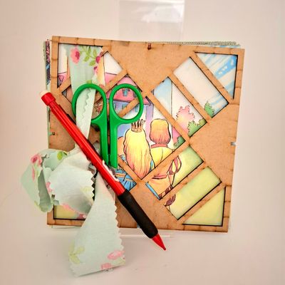 Knutselpakket vanaf 8 jaar | Origami doosjes plooien | Het Ganzenhoedstertje