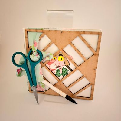 Knutselpakket vanaf 8 jaar | Origami doosjes plooien | Pink Panther