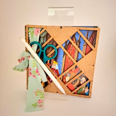 Knutselpakket vanaf 8 jaar | Origami doosjes plooien | De Schone Slaapster