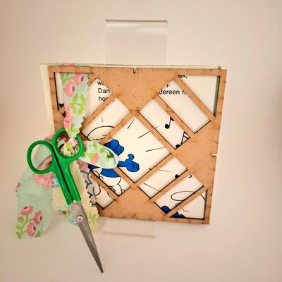 Knutselpakket vanaf 8 jaar | Origami doosjes plooien | Smurfen