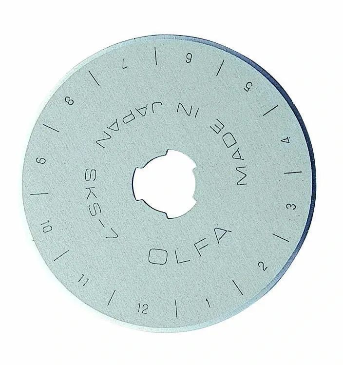 Reservemes voor Cutter OLFA RTY 2/G. - 1x 45 mm - Blister