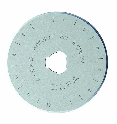 Reservemes voor Cutter OLFA RTY 2/G. - 1x 45 mm - Blister